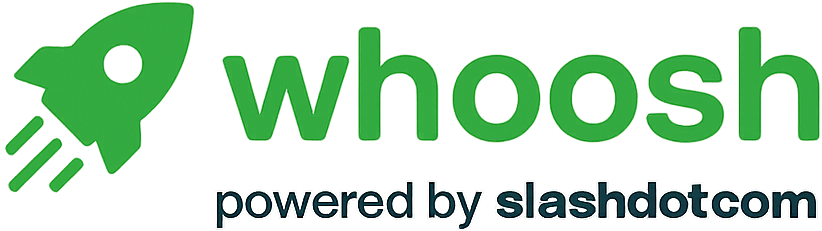whoosh powered by slashdotcom